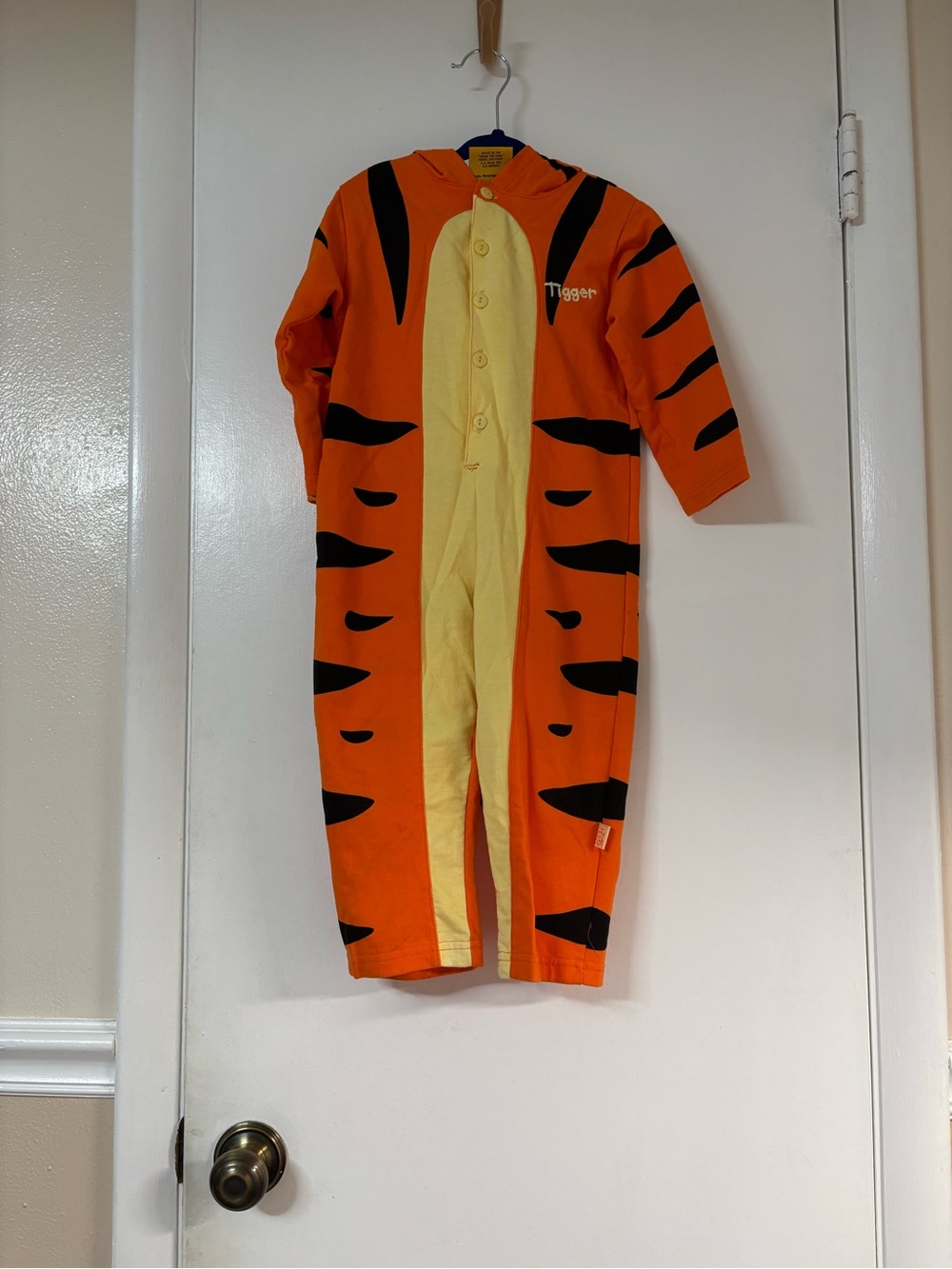 Tiger costume size 3T orange & Cream color Kids Romper Halloween costume